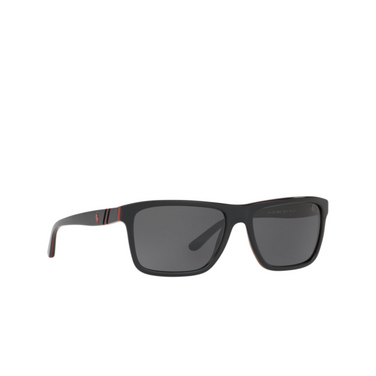 Gafas de sol Polo Ralph Lauren PH4153 566887 black - Vista tres cuartos