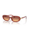 Lunettes de soleil Polo Ralph Lauren PH4198U 619478 opal cognac - Vignette du produit 2/3