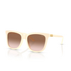 Polo Ralph Lauren PH4201U Sunglasses 605713 shiny cream - product thumbnail 2/3