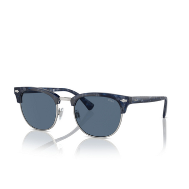 Polo Ralph Lauren PH4217 Sonnenbrillen 618380 shiny blue havana - Dreiviertelansicht