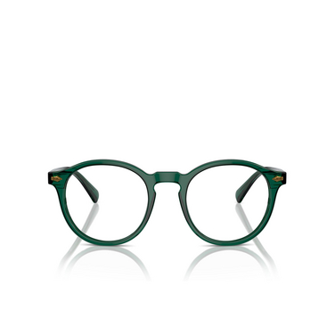 Gafas de sol Polo Ralph Lauren PH4218 618671 shiny transparent green - Vista delantera