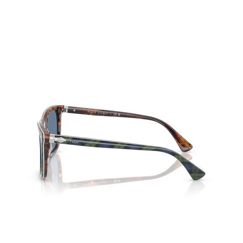 Gafas de sol Polo Ralph Lauren PH4220U 562180 shiny tartan blue / green - 3/3