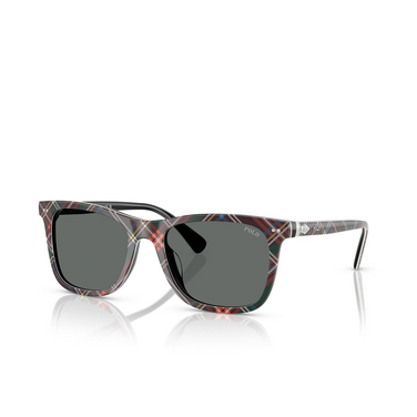 Polo Ralph Lauren PH4220U Sunglasses 620287 shiny tartan red - three-quarters view