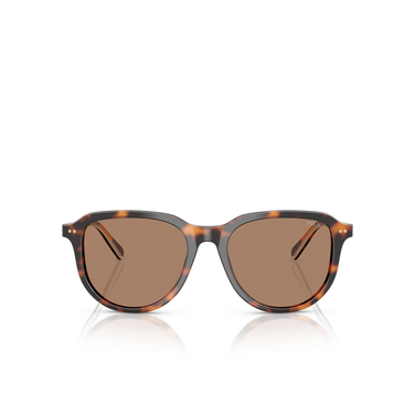 Lunettes de soleil Polo Ralph Lauren PH4225 613773 shiny dark havana - Vue de face