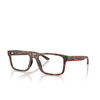 Occhiali da vista Prada Linea Rossa PS 01RV 17X1O1 dark tortoise rubber - anteprima prodotto 2/3