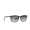 Prada Linea Rossa PS 01TS Sonnenbrillen DG00A7 black rubber - Produkt-Miniaturansicht 2/3