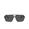 Prada Linea Rossa PS 01XS Sunglasses DG002G black rubber - product thumbnail 1/3