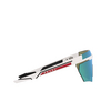 Lunettes de soleil Prada Linea Rossa PS 01YS AAI08R matte white - Vignette du produit 3/3