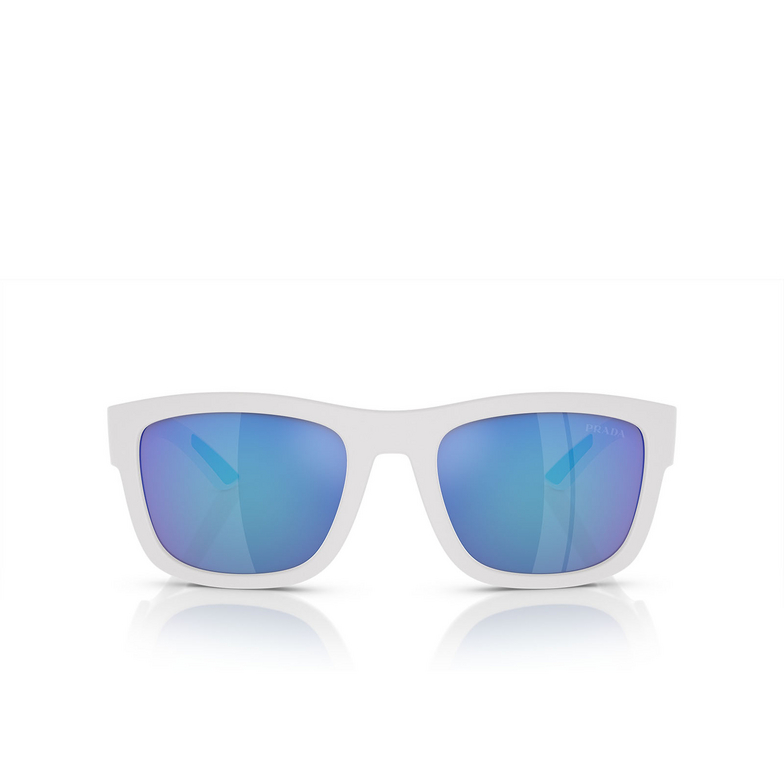 Prada Linea Rossa PS 01ZS Sunglasses TWK08R white rubber - 1/3