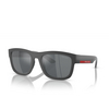 Gafas de sol Prada Linea Rossa PS 01ZS UFK5L0 grey rubber - Miniatura del producto 2/3