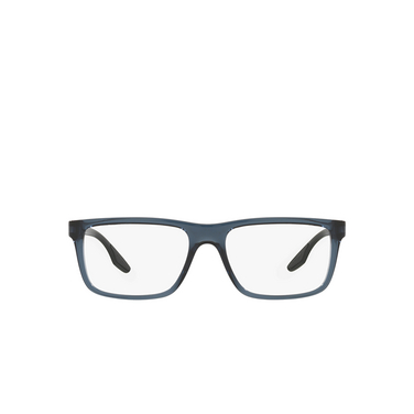 Prada Linea Rossa PS 02OV Eyeglasses CZH1O1 blue transparent - front view