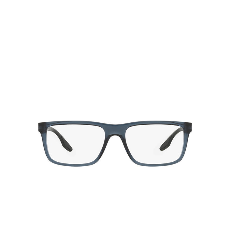 Prada Linea Rossa PS 02OV Eyeglasses CZH1O1 blue transparent - 1/3