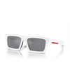 Prada Linea Rossa PS 02ZSU Sonnenbrillen 17S40A matte white / black rubber - Produkt-Miniaturansicht 2/3