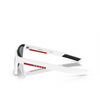 Occhiali da sole Prada Linea Rossa PS 02ZSU 17S40A matte white / black rubber - anteprima prodotto 3/3