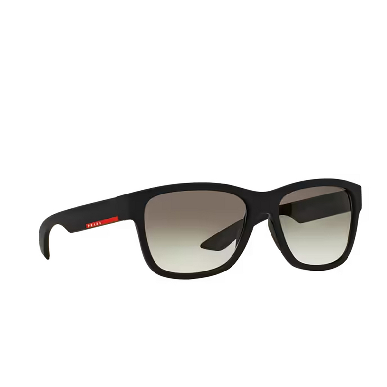 Prada Linea Rossa PS 03QS Sunglasses DG00A7 black rubber - 2/3