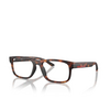 Prada Linea Rossa PS 04QV Eyeglasses 17X1O1 dark havana rubbered - product thumbnail 2/3