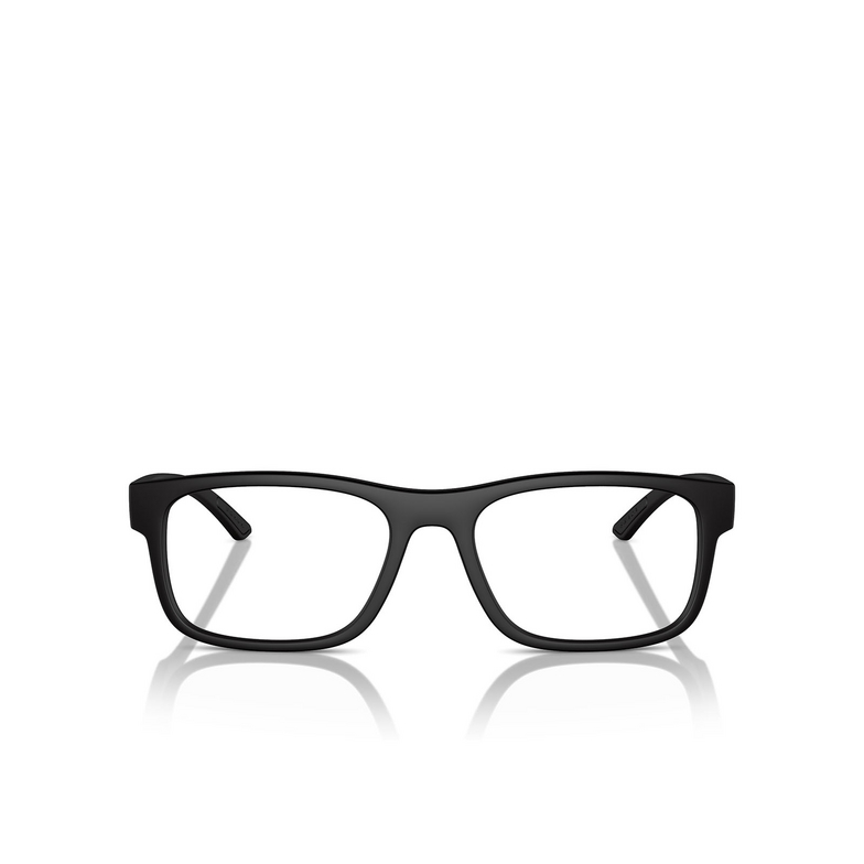 Prada Linea Rossa PS 04QV Eyeglasses DG01O1 black rubbered - 1/3