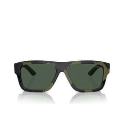 Prada Linea Rossa PS 04ZS Sunglasses 14X90I green mimetic rubbered