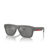 Lunettes de soleil Prada Linea Rossa PS 04ZS 16X7W1 grey metal - Vignette du produit 2/3