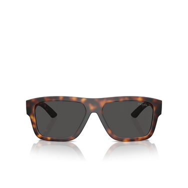 Prada Linea Rossa PS 04ZS Sunglasses 17X06F dark havana rubbered - front view