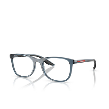 Occhiali da vista Prada Linea Rossa PS 05PV CZH1O1 transparent azure - tre quarti