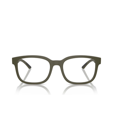 Lunettes de vue Prada Linea Rossa PS 05QV 15X1O1 green military matte - Vue de face