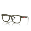 Prada Linea Rossa PS 05QV Eyeglasses 15X1O1 green military matte - product thumbnail 2/3