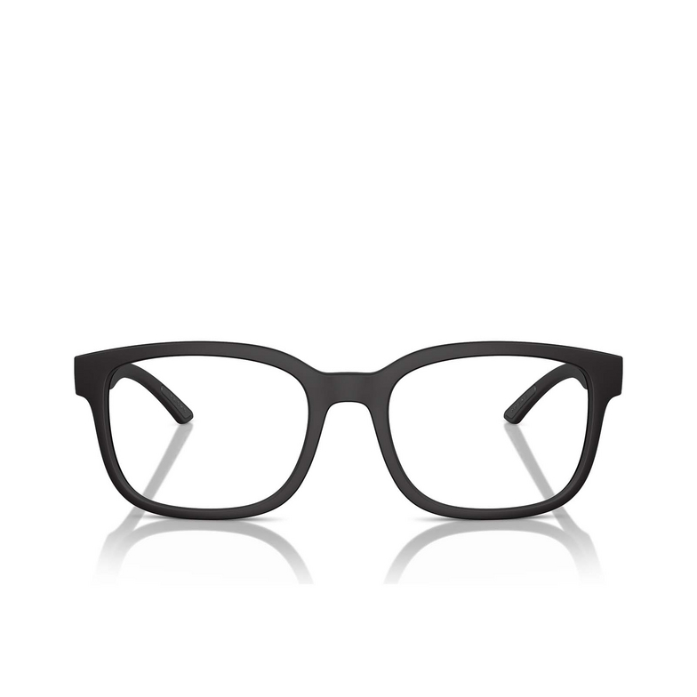 Prada Linea Rossa PS 05QV Eyeglasses DG01O1 black rubbered - 1/3