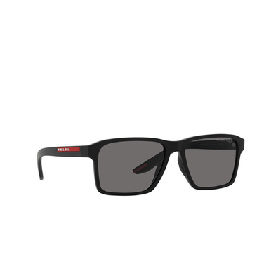 Prada Linea Rossa PS 05YS Sunglasses DG002G black rubber - three-quarters view
