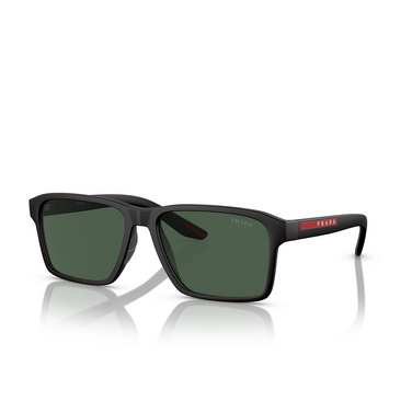 Prada Linea Rossa PS 05YS Sunglasses DG006U black rubber - three-quarters view