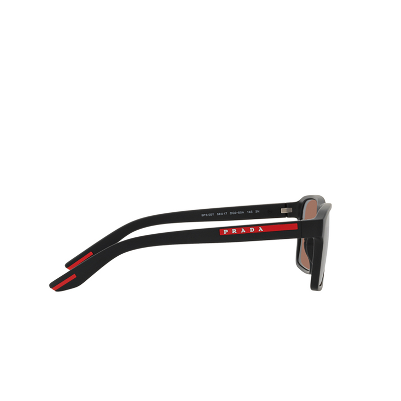 Prada Linea Rossa PS 05YS Sonnenbrillen DG050A black rubber - 3/3