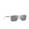 Prada Linea Rossa PS 05YS Sunglasses TWK40A white rubber - product thumbnail 2/3