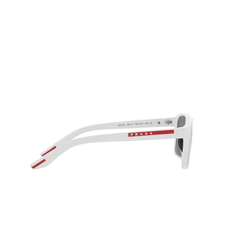 Occhiali da sole Prada Linea Rossa PS 05YS TWK40A white rubber - 3/3