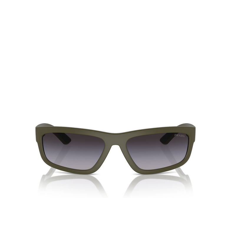 Gafas de sol Prada Linea Rossa PS 05ZS 15X09U green military matte - 1/3