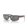 Prada Linea Rossa PS 05ZS Sunglasses 16X7W1 grey metal - product thumbnail 2/3