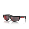 Lunettes de soleil Prada Linea Rossa PS 05ZS DG008F black rubbered - Vignette du produit 2/3