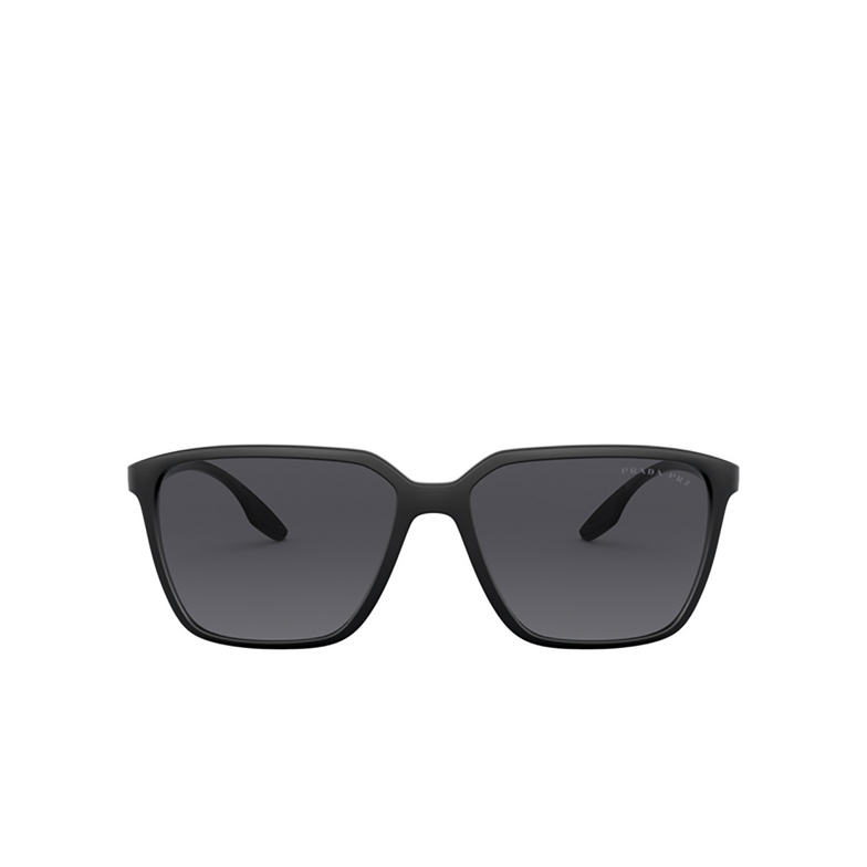 Prada Linea Rossa PS 06VS Sunglasses 1BO5Z1 black demishiny - 1/3