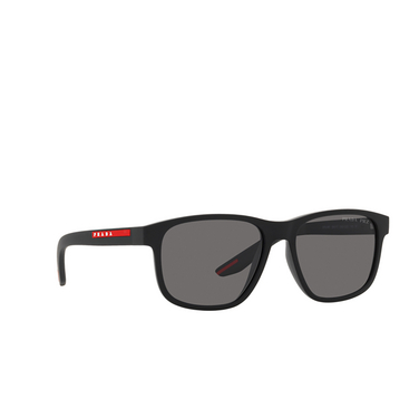 Prada Linea Rossa PS 06YS Sunglasses DG002G black rubber - three-quarters view