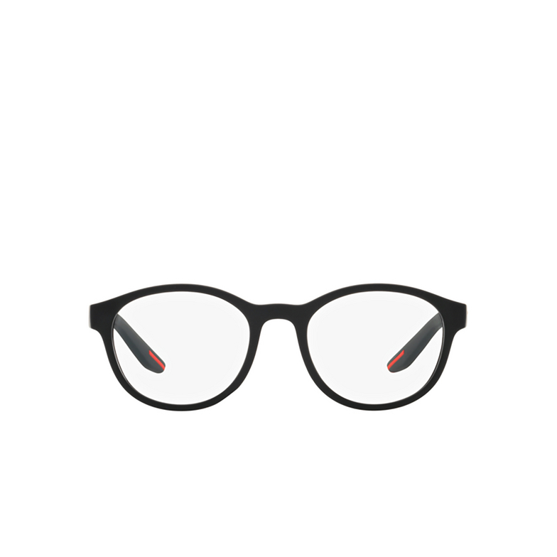 Prada Linea Rossa PS 07PV Eyeglasses DG01O1 black rubber - 1/3