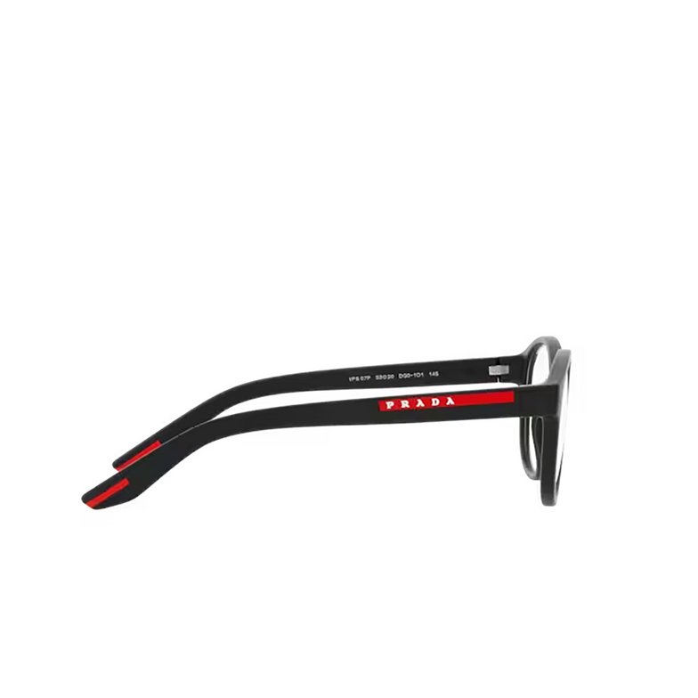 Prada Linea Rossa PS 07PV Eyeglasses DG01O1 black rubber - 3/3