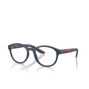 Prada Linea Rossa PS 07PV Korrektionsbrillen MAG1O1 matte blue - Dreiviertelansicht