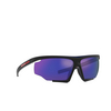 Gafas de sol Prada Linea Rossa PS 07YS 13K05U black / red rubber - Miniatura del producto 2/3