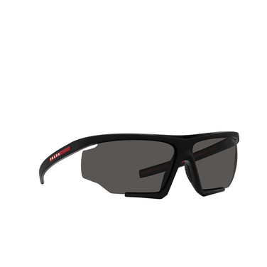 Prada Linea Rossa PS 07YS Sunglasses DG006F black rubber - three-quarters view
