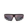 Occhiali da sole Prada Linea Rossa PS 07YS DG010A black rubber - anteprima prodotto 1/3