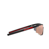 Lunettes de soleil Prada Linea Rossa PS 07YS DG010A black rubber - Vignette du produit 3/3