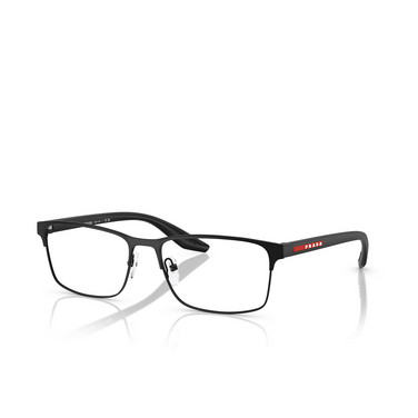 Prada Linea Rossa PS 50PV Eyeglasses 1BO1O1 matte black - three-quarters view