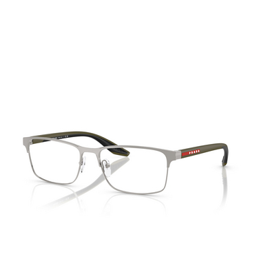 Gafas graduadas Prada Linea Rossa PS 50PV 5AV1O1 gunmetal - Vista tres cuartos