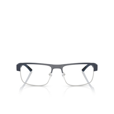 Lunettes de vue Prada Linea Rossa PS 51RV TFY1O1 blue baltic rubber / silver - Vue de face