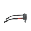 Lunettes de soleil Prada Linea Rossa PS 51VS DG05Z1 black rubber - Vignette du produit 3/3