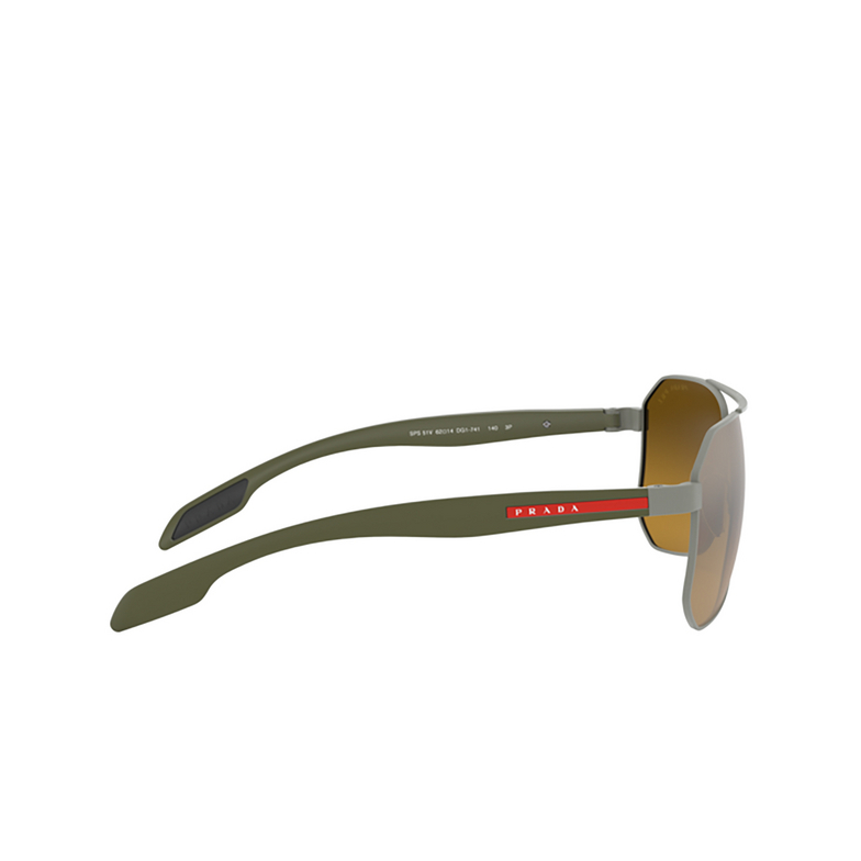 Gafas de sol Prada Linea Rossa PS 51VS DG1741 gunmetal rubber - 3/3